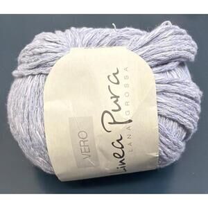 Linea Pura Lana Grossa Cotton Silk Yarn Lilac Lt Purple 10218 Lot 3684